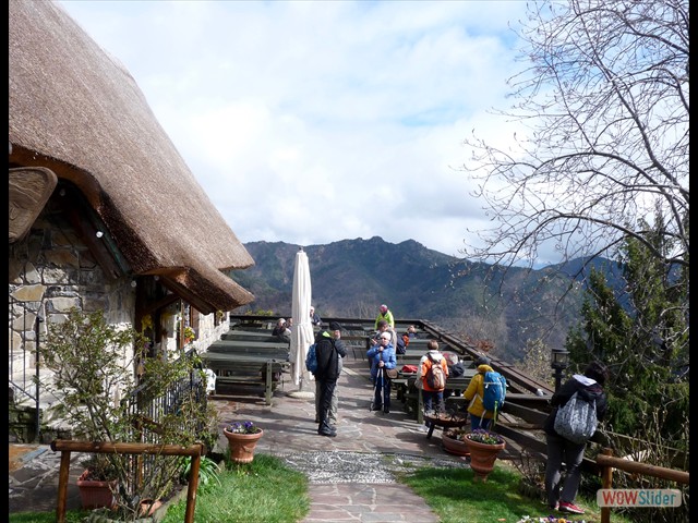 Al ritorno  griglia e anche il sole …
