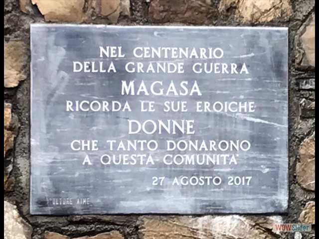 Una doverosa, dovuta e bella dedica
