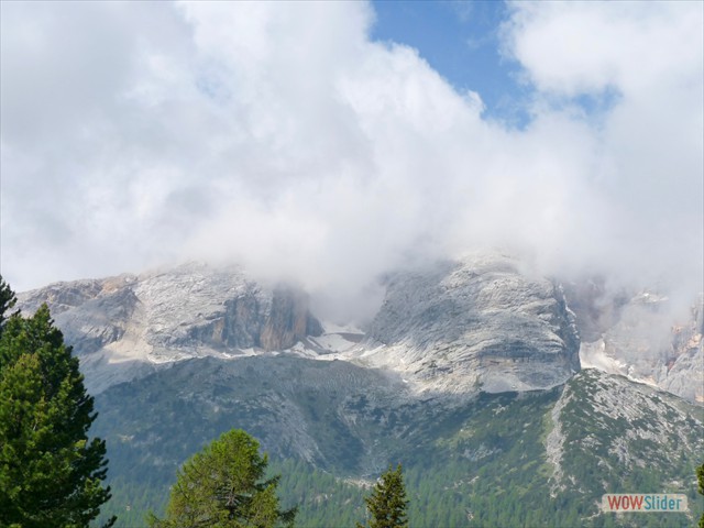 378 Croda Rossa tra nubi e sole