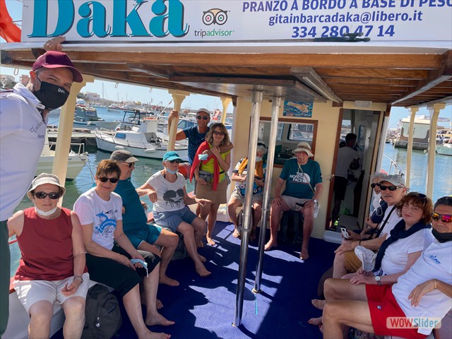 55 il giorno dopo facciamo il tour in barca!