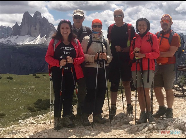 157 le Tre Cime e .... gli alpinisti! 