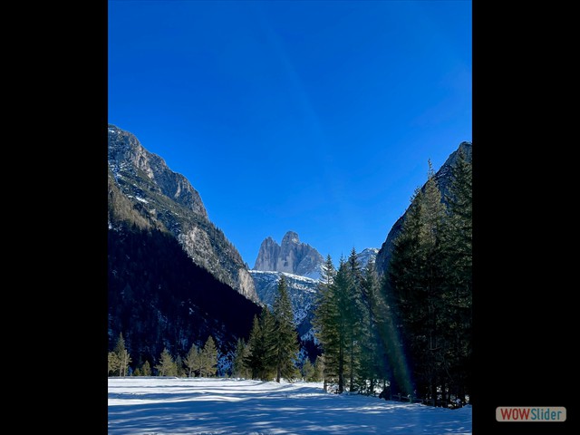 164 abbiamo ammirato le Tre Cime ....